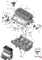 Комплект прокладок Sea-Doo RXT-X 300 (2023) (420889777)