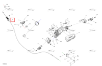 Steering трос включает 540 to 540 c Sea-Doo Spark 900 ACE Base (2026) (277002449)