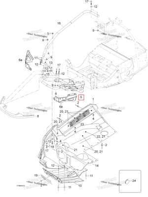 Опора Ski-Doo 605253937