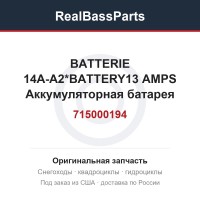 715000194 BATTERIE 14A-A2*BATTERY13 AMPS  Аккумуляторная батарея