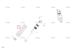 Компрессионный пружина Ski-Doo 505075321