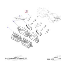 7518385 Шестигранный винт фланцевый 6 мм × 1.0 мм
