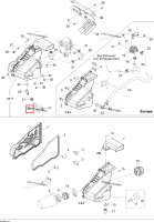 Вентиляция шланг Can-Am Outlander 400 XT (2008) (707800127)