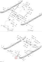 Упор ремень Ski-Doo GTX LE 1200 4-TEC (2009) (503191365)
