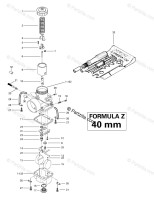 404100600 GICLEUR MJ 260 *JET-MAIN 260  Жиклер