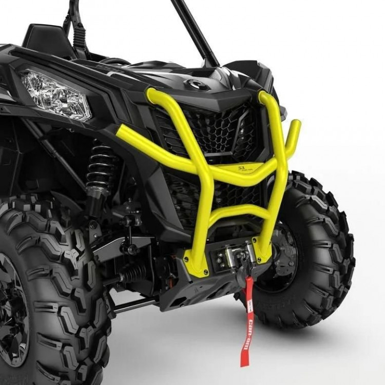 715005121 Передний бампер S3 черный Can-Am Maverick Sport, Trail