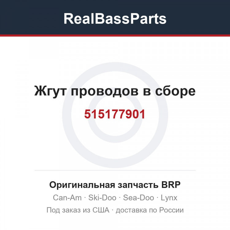 515177901 Жгут проводов в сборе