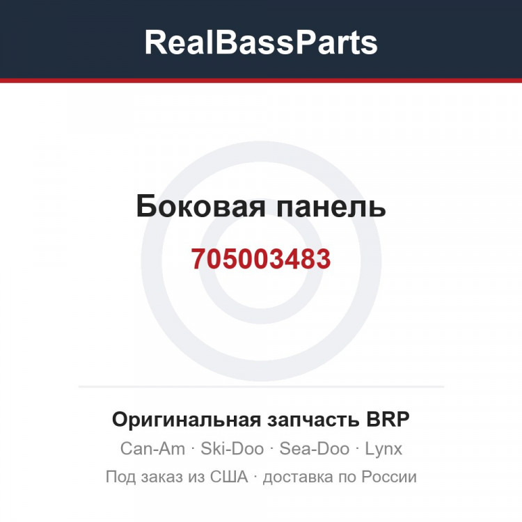 705003483 Боковая панель