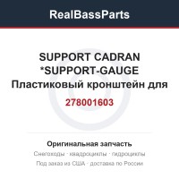 278001603 SUPPORT CADRAN *SUPPORT-GAUGE  Пластиковый кронштейн для гидроцикла