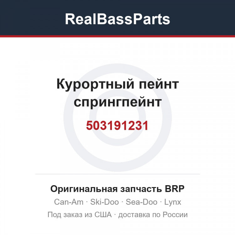 503191231 Курортный пейнт спрингпейнт