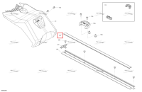 Extruded облицовка Ski-Doo Summit 850 E-TEC Turbo R X (2024) (520002921)