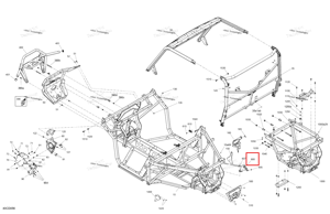 Регулятор напряжения опора Can-Am 710009501