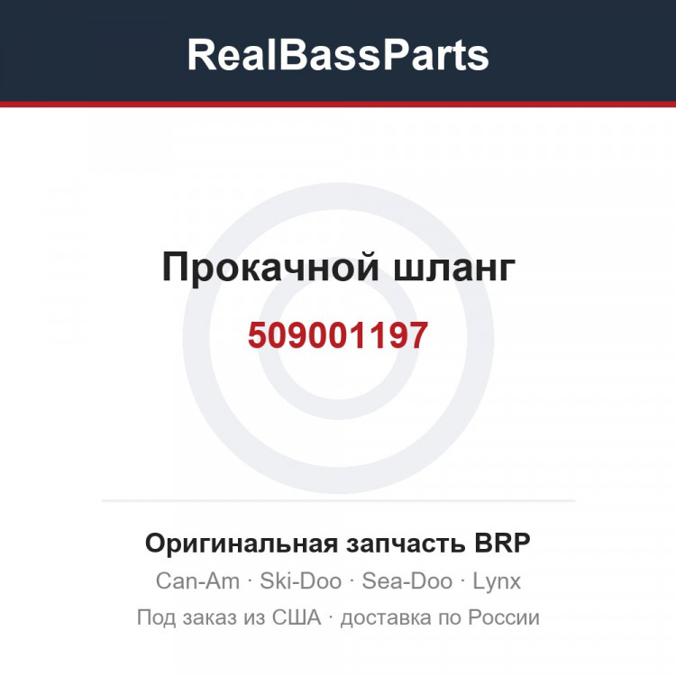 509001197 Прокачной шланг
