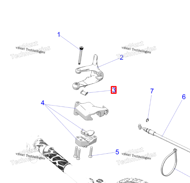 5274890 Клипса Polaris