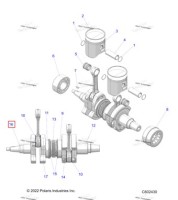 5144981 CRANKWEB 74 мм магнето