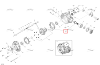 Коронная шестерня и шестерня ведущая комплект Can-Am Outlander 4x4 DPS 700 (2025) (715900820)