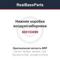 605153099 Нижняя коробка воздухозаборника