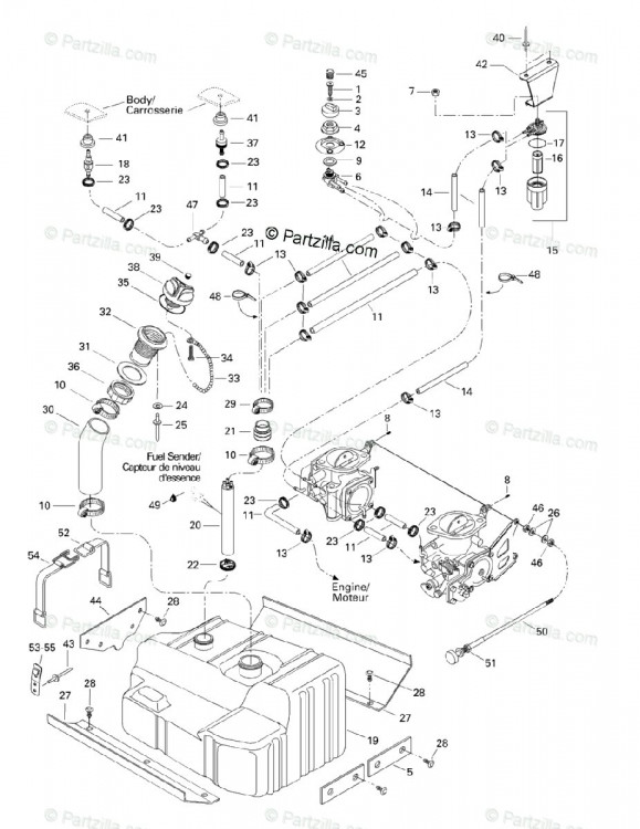 275500358 FILTRE ESS.ASS.*FILTER-FUEL ASSY.  фильтр топливный