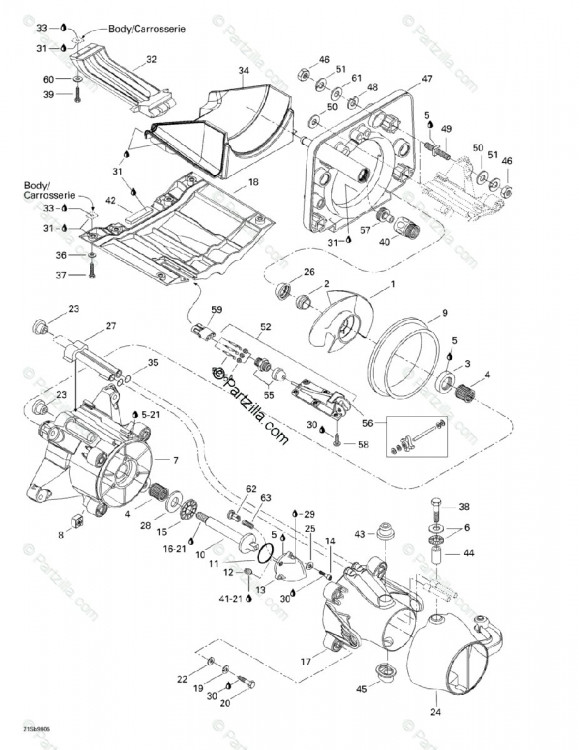 293710077 RACCORD RAPIDE *FITTING-QUICK  Пластиковый фиттинг водомета, т.м