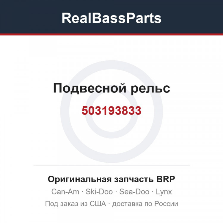 503193833 Подвесной рельс