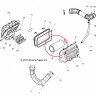 2879520 Фильтр воздушный для квадроциклов Polaris RZR XP/XP4 1000 2882234