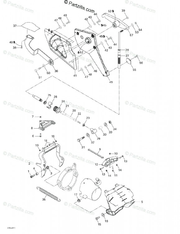 250000026 BOULON DE PIVOT*SCREW-PIVOT  Болт M8 X 25