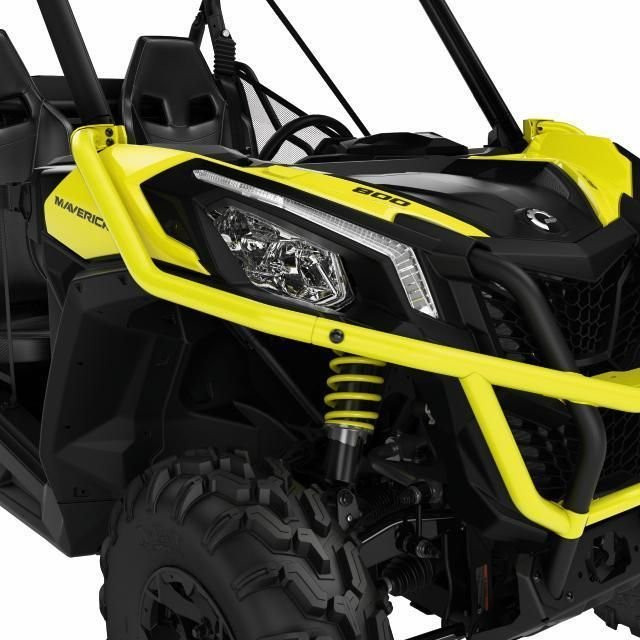 715004912 Защитные накладки на передние углы черные Can-Am Maverick Sport, Trail