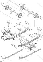 504152602 VIS DE REGLAGE *SCREW ADJUSTING  Болт регулировочный для снегохода