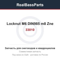33010 Locknut M6 DIN985 m8 Zne