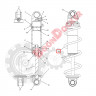 7043678-133 Пружина переднего амортизатора для снегоходов Polaris RMK/PRO RMK/AXYS PRO RMK 2011-2018" 7043678-133