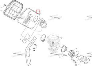 Воздушный Cleaner Case Ski-Doo 3021-924