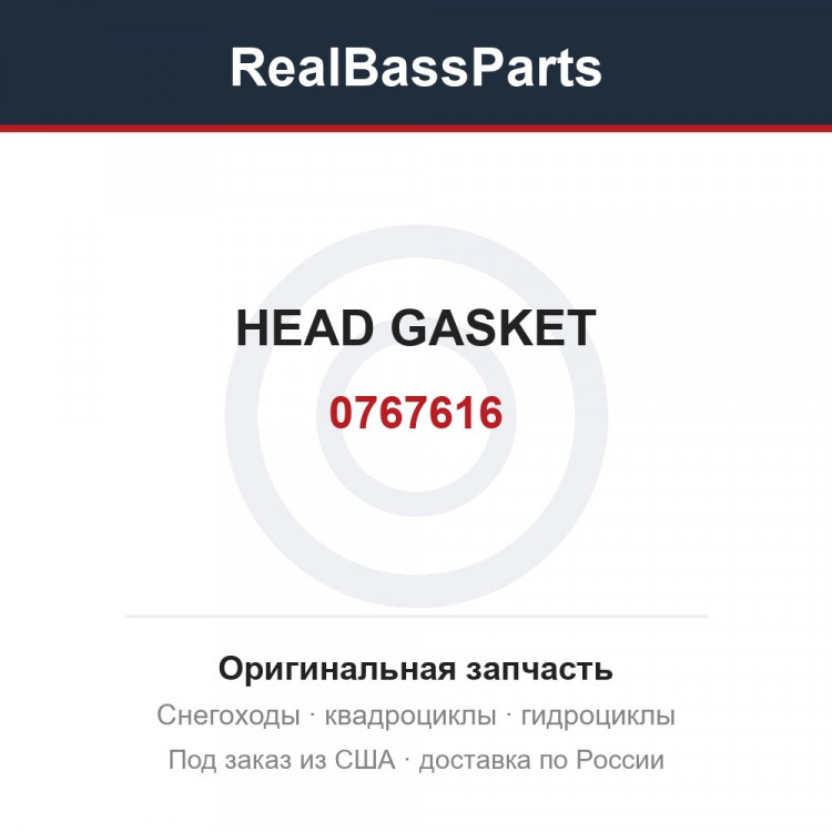 0767616 HEAD GASKET