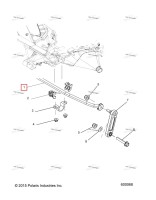 BAR SWAY 438 PARAL ENDS ECOAT Polaris 800 AXYS Pro RMK LE 155 (2017) (5260655-329)