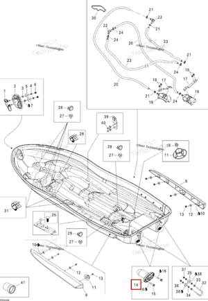 Сливная пробка Sea-Doo 292000897