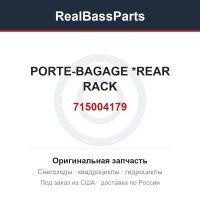 715004179 PORTE-BAGAGE   *REAR RACK