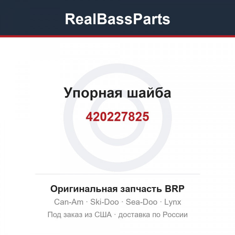 420227825 Упорная шайба