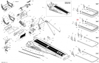518327471 Кронштейн крепления подвески левый Ski-Doo