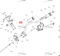 506153014 Вал рулевой Ski-Doo