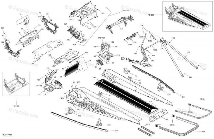 415130124 Рамка в сборе 129 XS BLACK. INCLUDES 10 TO 10. DEEP BLACK MODELS