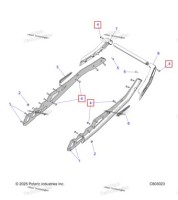 7518616 Болт M6 X1 0 X20 с крест. шлицем / Torx OLIVE D