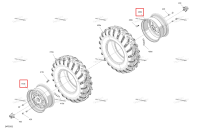 12 дюйм обод Can-Am Outlander 4x4 DPS 700 (2025) (705403534)