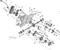 Упорный шайба Can-Am Outlander 4x4 XT 1000R (2025) (420627301)