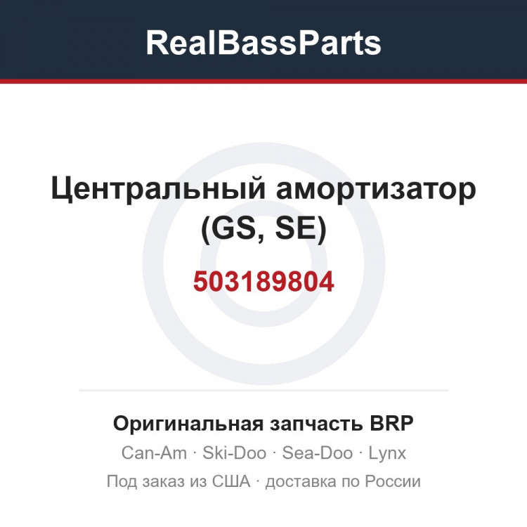 503189804 Центральный амортизатор (GS, SE)