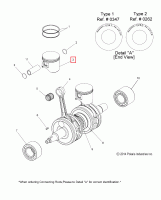 2205154 2206163 Поршень 800 Polaris KIT-PISTON 2205176 2204322 