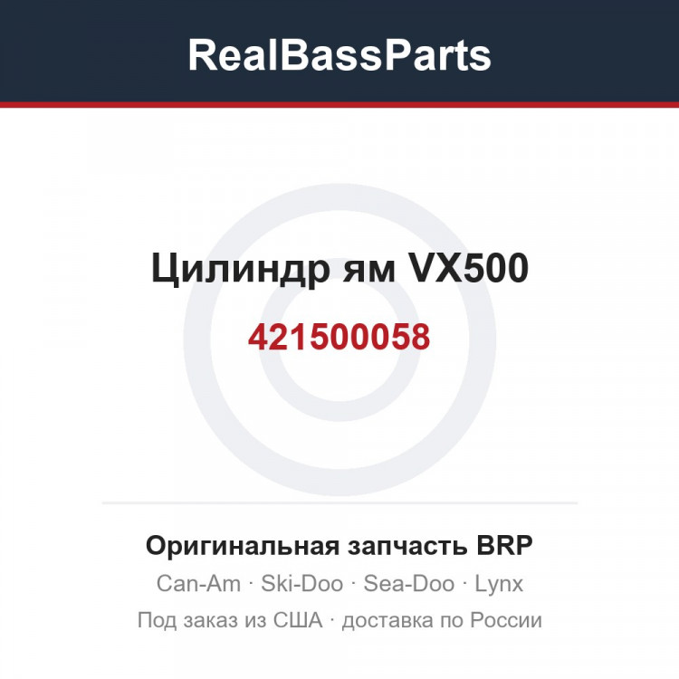 421500058 Цилиндр ям VX500
