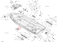Радиатор поплавок Sea-Doo RXP 300 (2018) (292001840)