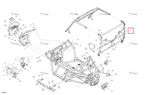Liquid Titan задний каркас Service комплект a Can-Am 715008364