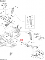 706001078 Торсионный вал Can-am 706000452