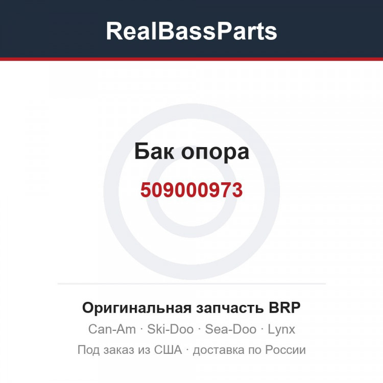 509000973 Бак опора