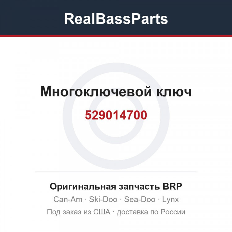 529014700 Многоключевой ключ